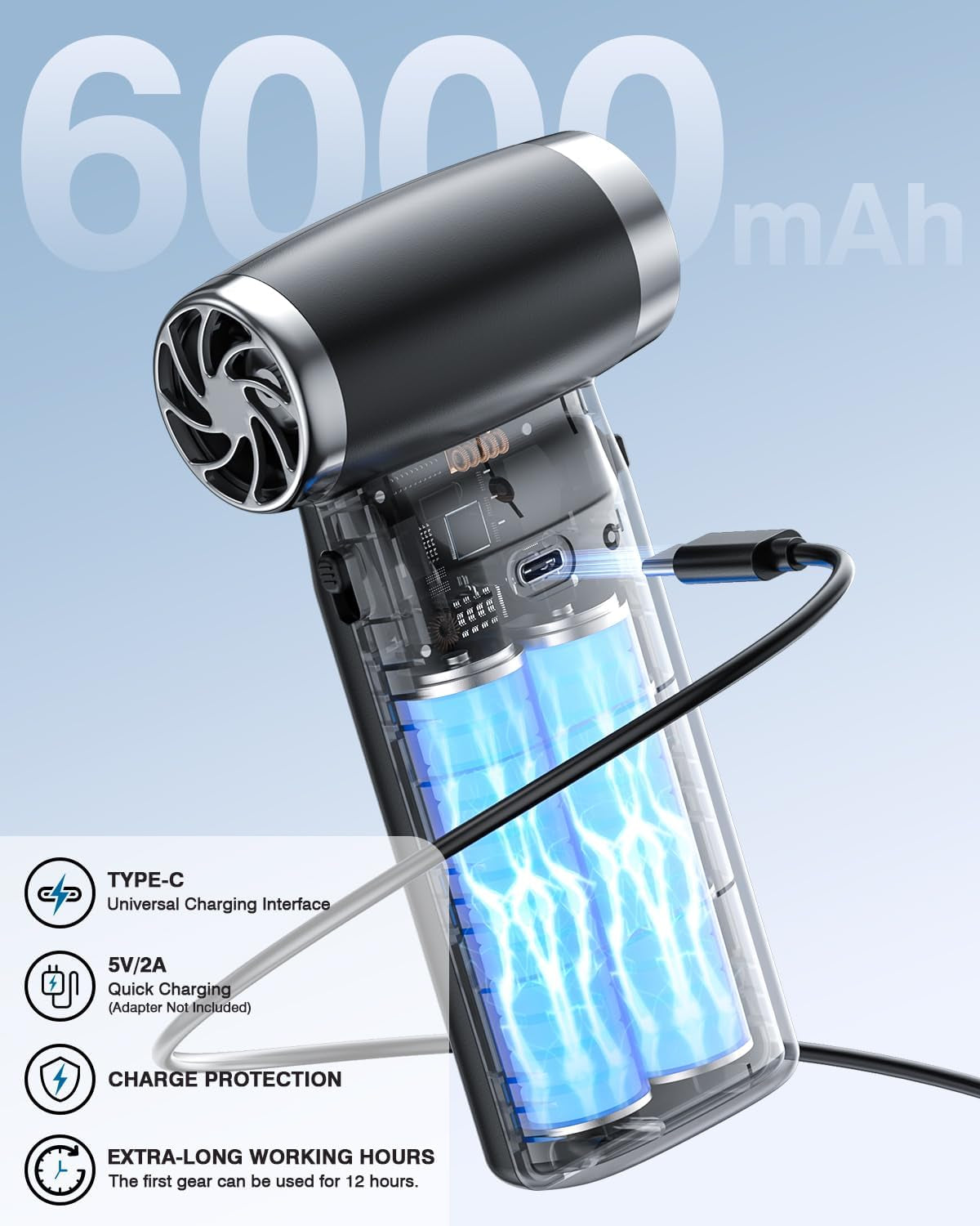 Cordless Turbo Air Duster & Blower