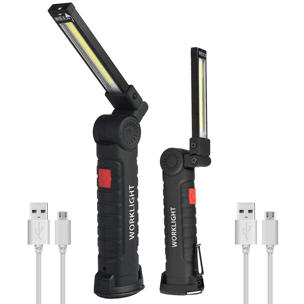 Rechargeable magnetic LED work light